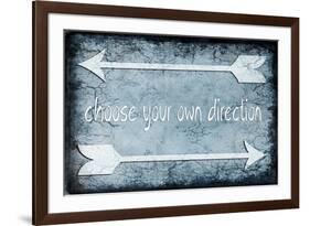 Choose Direction-LightBoxJournal-Framed Giclee Print