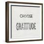 Choose Gratitude-Jamie MacDowell-Framed Art Print