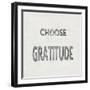 Choose Gratitude-Jamie MacDowell-Framed Art Print