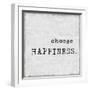 Choose Happiness-Jamie MacDowell-Framed Art Print
