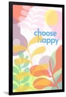 Choose Happy-null-Framed Poster