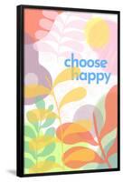 Choose Happy-null-Framed Poster