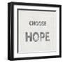 Choose Hope-Jamie MacDowell-Framed Art Print