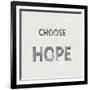 Choose Hope-Jamie MacDowell-Framed Art Print