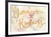 Choose Kindness-Sarah Gardner-Framed Photo