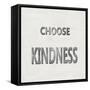 Choose Kindness-Jamie MacDowell-Framed Stretched Canvas