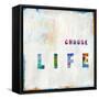 Choose Life In Color-Jamie MacDowell-Framed Stretched Canvas