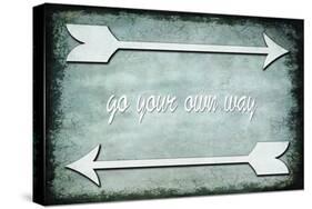 Choose Path - Go Own Way-LightBoxJournal-Stretched Canvas