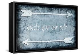 Choose Path-LightBoxJournal-Framed Stretched Canvas