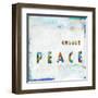 Choose Peace In Color-Jamie MacDowell-Framed Art Print