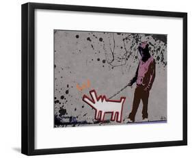 Choose the dog-Banksy-Framed Giclee Print