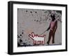 Choose the dog-Banksy-Framed Giclee Print