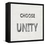 Choose Unity-Jamie MacDowell-Framed Stretched Canvas