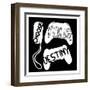 Choose Your Destiny Black-Milli Villa-Framed Art Print