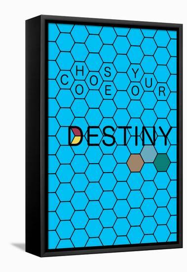Choose Your Destiny-null-Framed Stretched Canvas
