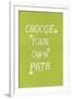 Choose Your Own Path-null-Framed Art Print