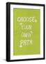 Choose Your Own Path-null-Framed Art Print