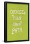 Choose Your Own Path-null-Framed Poster