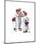 Choosin' Up-Norman Rockwell-Mounted Art Print