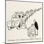 Choosing a Car to Match Your Wife's Complexion, W Heath Rob-William Heath Robinson-Mounted Art Print