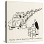 Choosing a Car to Match Your Wife's Complexion, W Heath Rob-William Heath Robinson-Stretched Canvas