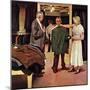 "Choosing a New Suit," November 20, 1948-John Falter-Mounted Giclee Print