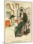 Choosing from Menu 1919-Charles Laborde-Mounted Art Print