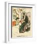 Choosing from Menu 1919-Charles Laborde-Framed Art Print