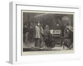 Choosing the Gaiety Chorus-Robert Barnes-Framed Giclee Print