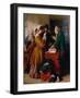 Choosing the Wedding Gown from Goldsmith's "Vicar of Wakefield," Chapter 1-William Mulready-Framed Giclee Print