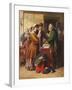 Choosing the Wedding Gown-William Mulready-Framed Giclee Print