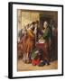 Choosing the Wedding Gown-William Mulready-Framed Giclee Print