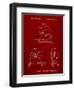 Chop Saw Patent-Cole Borders-Framed Art Print