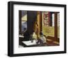 Chop Suey, 1929-Edward Hopper-Framed Art Print