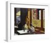 Chop Suey, 1929-Edward Hopper-Framed Art Print