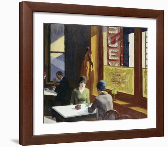 Chop Suey, 1929-Edward Hopper-Framed Giclee Print