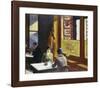 Chop Suey, 1929-Edward Hopper-Framed Giclee Print