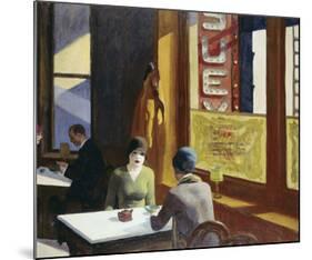 Chop Suey, 1929-Edward Hopper-Mounted Giclee Print