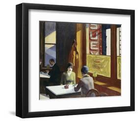 Chop Suey, 1929-Edward Hopper-Framed Giclee Print