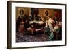 Chopin Playing the Piano in Prince Radziwill's Salon, 1887-Henryk Siemiradzki-Framed Giclee Print