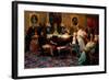 Chopin Playing the Piano in Prince Radziwill's Salon, 1887-Henryk Siemiradzki-Framed Giclee Print