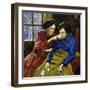 Chopin Was Nursed by the Novelist George Sand When He Fell Ill-null-Framed Giclee Print