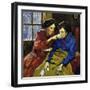 Chopin Was Nursed by the Novelist George Sand When He Fell Ill-null-Framed Giclee Print