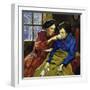 Chopin Was Nursed by the Novelist George Sand When He Fell Ill-null-Framed Giclee Print