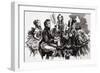 Chopin with Female Admirers-null-Framed Giclee Print