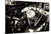 Chopper Motorbike-Tim Kahane-Stretched Canvas