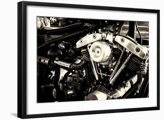 Chopper Motorbike-Tim Kahane-Framed Photographic Print