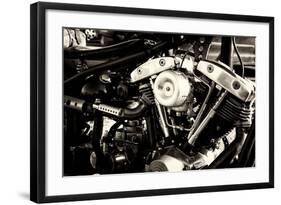 Chopper Motorbike-Tim Kahane-Framed Photographic Print