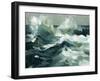 Choppy Ocean View I-Emma Caroline-Framed Art Print