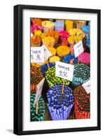 Chopsticks with Chinese Animal Zodiac Signs, Chinatown, Singapore-Peter Adams-Framed Photographic Print